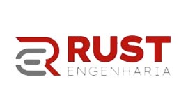 Logo empresa Rust Engenharia