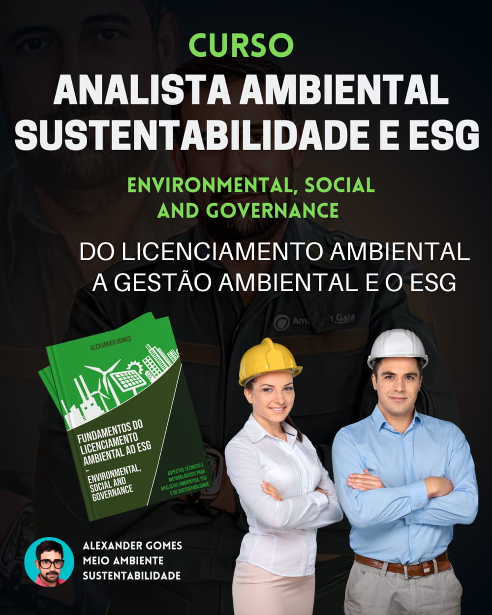 imagem de curso de analista de ambiental de sustentabilidade e esg