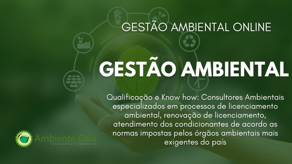 Gestão Ambiental Online - Equipe técnica com suporte por e-mail, telefone ou video-coferência